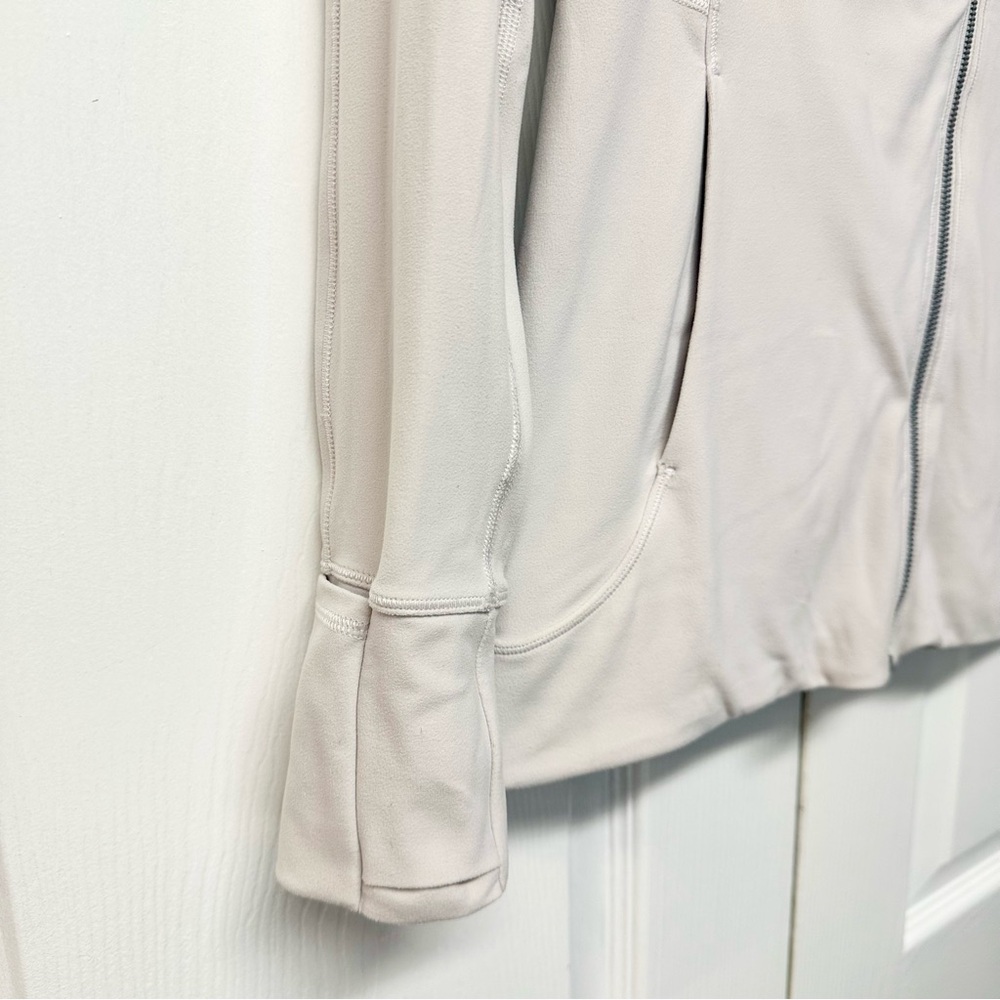 Lululemon Every Journey Hoodie Light Chrome Nulu Full Zip Women’s 6 - Picture 9 of 16
